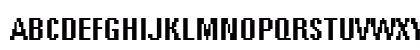 Rough61 Becker Regular Uppercase Preview