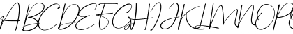 Winstyle Signature Demo Regular Font