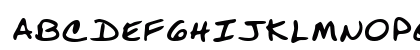 RustysHand Regular Preview