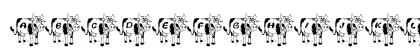 Sacred Cow Regular Uppercase Preview