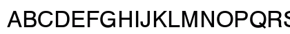 Sans Regular Uppercase Preview
