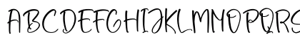 Santtaneck Regular Uppercase Preview