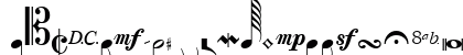 SaxNViolinsLightSSK Regular Uppercase Preview