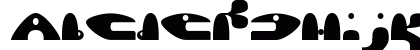 Saz Regular Uppercase Preview