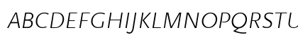 ScalaSans LightItalic Preview