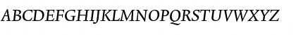 Lexicon No1 Italic A Exp Font