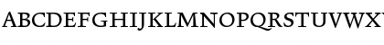 Lexicon No1 Roman A Tab Font