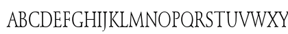 Schroeder Condensed Normal Uppercase Preview