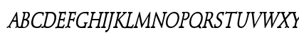 Schroeder Condensed Bold Italic Preview