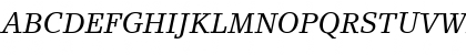 LinoLetter LT Roman Italic Font