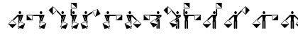 Semaphore BT Regular Uppercase Preview