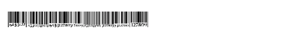 Barcode Regular Uppercase Preview