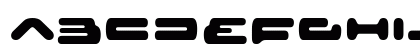 Senior Service Regular Uppercase Preview
