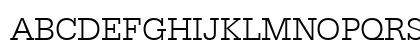 SerifaDLig Regular Uppercase Preview