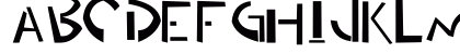 ChiTown-Light Regular Uppercase Preview