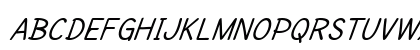 SF Cartoonist Hand SC Italic Preview