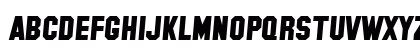 SF Collegiate Solid Bold Italic Preview