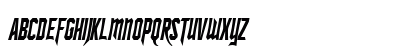 SF Ironsides Condensed Italic Preview