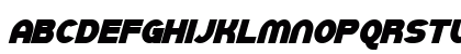 SF Juggernaut Condensed Bold Italic Uppercase Preview