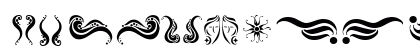 Absinth Flourishes II Regular Uppercase Preview