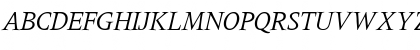 M690-Roman Italic Font