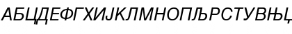 MAC C Swiss Italic Font