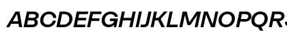 SFT Schrifted Sans TRIAL DemiBold Italic Preview