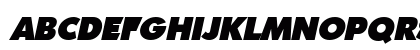SharnayBlack Italic Uppercase Preview