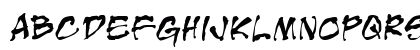 Shinobi BB Regular Uppercase Preview