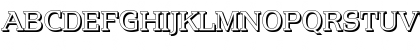 MartinBeckerShadow Regular Font