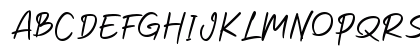 Simple Notes Regular Uppercase Preview