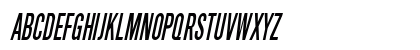 SimpleTypeCondensed Italic Uppercase Preview