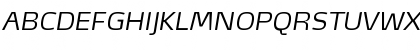 MaxDemiSerifLF-LightItalic Regular Font