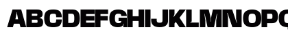 Base Neue Black Wide Regular Uppercase Preview