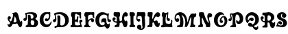 Sixties Regular Uppercase Preview