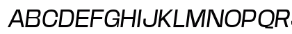 Base Neue Wide Obl Italic Uppercase Preview