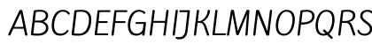 Kite One Regular Uppercase Preview
