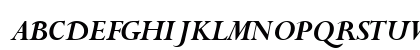 Smart Light Bold Italic Preview