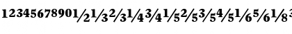 Mercury Numeric G2 Bold Font