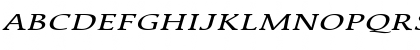 MirrorWide Italic Font