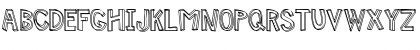 MittenHollow Hollow Font