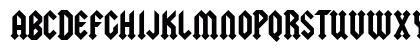 Squealer Regular Uppercase Preview