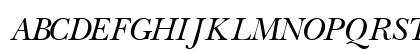 BaskervilleOSSSK Italic Preview