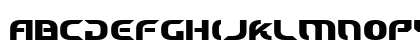 Starfighter Cadet Bold Uppercase Preview