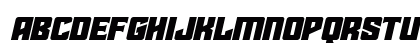 Star Guard Expanded Italic Expanded Italic Uppercase Preview