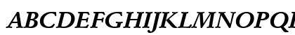 StempelSchneidler LT Bold Italic Uppercase Preview