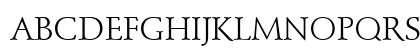 StempelSchneidler Roman Uppercase Preview