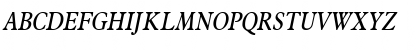 NadineCondensed Italic Font