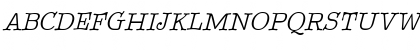 BetterTypeRight Italic Font