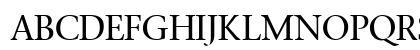 Stone Serif Regular Uppercase Preview